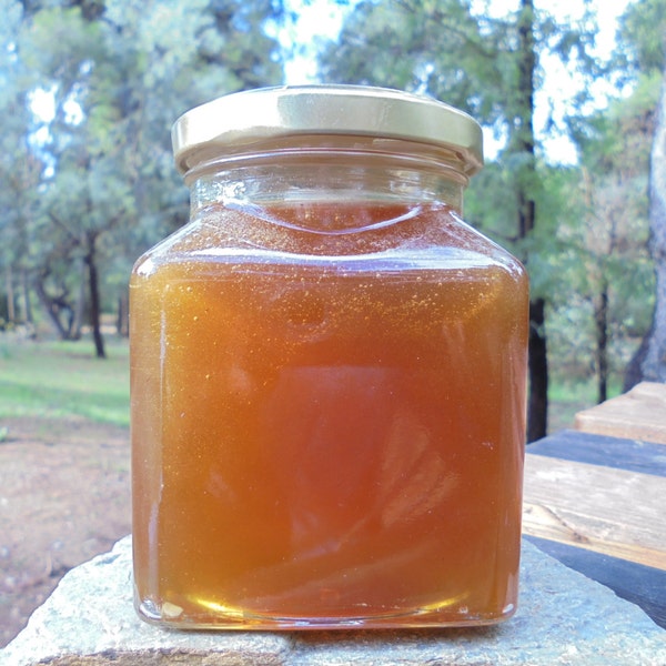 Greek  Forest Honey Raw from Fir trees and wild flowers! Unprocessed,Unheated  honey!