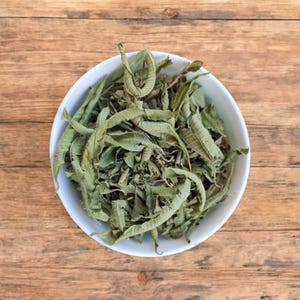 Greek Lemon Verbena  dried herb-Luiza Tea,Handpicked, Naturally Dried Herbal tea,Whole Leaves,Rich intense Flavor