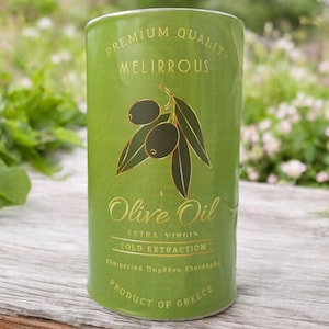 Greek Extra Virgin Olive Oil,Cold Pressed EVOO for Gourmet Cooking and Salads-Premium Quality, Pure Olive Oil
