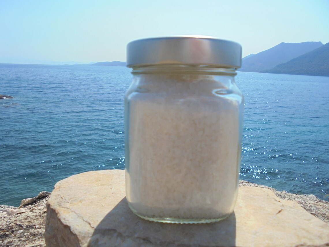 Natural Raw Greek Coarse Sea Salt From Messolonghi Gourmet Etsy Canada