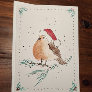 Carte faite main - Petit Oiseau