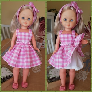 Vestido Barbie De Tirantes Rosa Para Niña