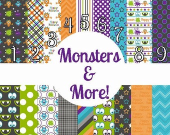 Pattern HTV, Pattern Vinyl Shirts, Patterned HTV, Pattern HTV Vinyl, Halloween, Stripe, Plaid, Monster, Orange Black, Printed Vinyl Sheets