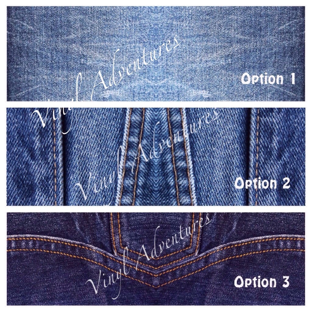 Can You Put Heat Transfer Vinyl On Denim Blue Denim Heat Transfer Vinyl Blue Jean Pattern HTV | Etsy