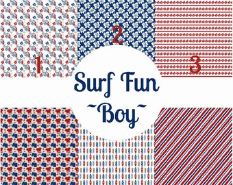 Summer Pattern Vinyl, Beach, Surfing, Sand, Swimming, Surfboard, Stripe, Hawaiian, Printed, Patterned, Vinyl, Craft Vinyl Sheet, Oracal 651