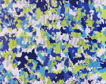 Camo Pattern Vinyl, Easter Digital Camo Pattern Vinyl, Boy Camouflage, Patterned, Printed, Vinyl, 12"x12", Permanent Adhesive, Oracal 651