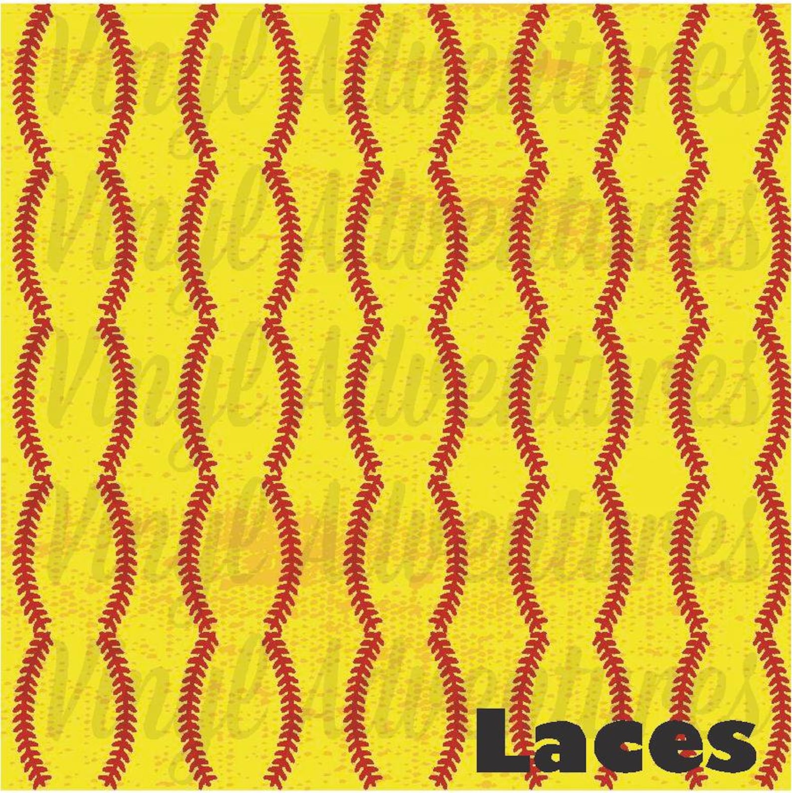 Softball Vinyl HTV Pattern Adhesive Vinyl Sheets Printed HTV Etsy
