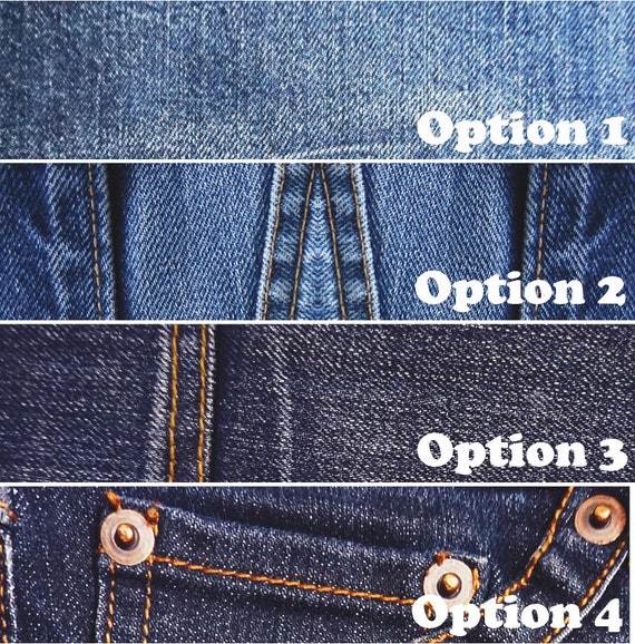 Blue Denim Heat Transfer Vinyl Blue Jean Pattern HTV Etsy