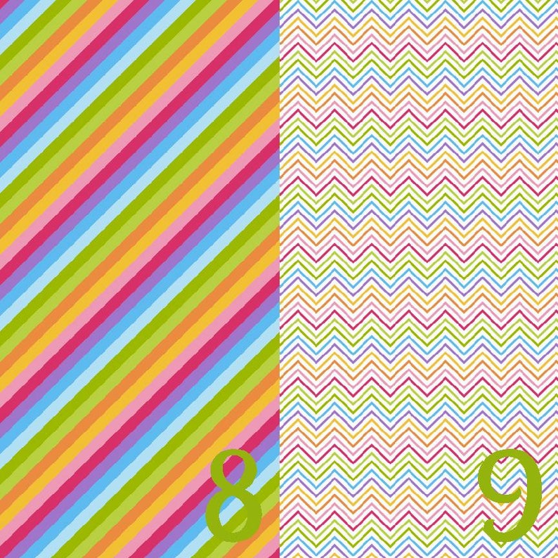Unicorn Heat Transfer Vinyl Rainbow Pattern HTV, Unicorn HTV Sheets, Printed Heat Transfer Vinyl, Printed HTV Vinyl, Custom Print HTv image 7