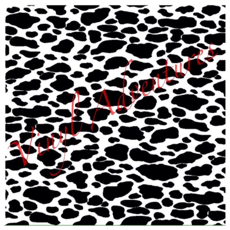 cow print heat transfer vinyl cow pattern htv animal print etsy