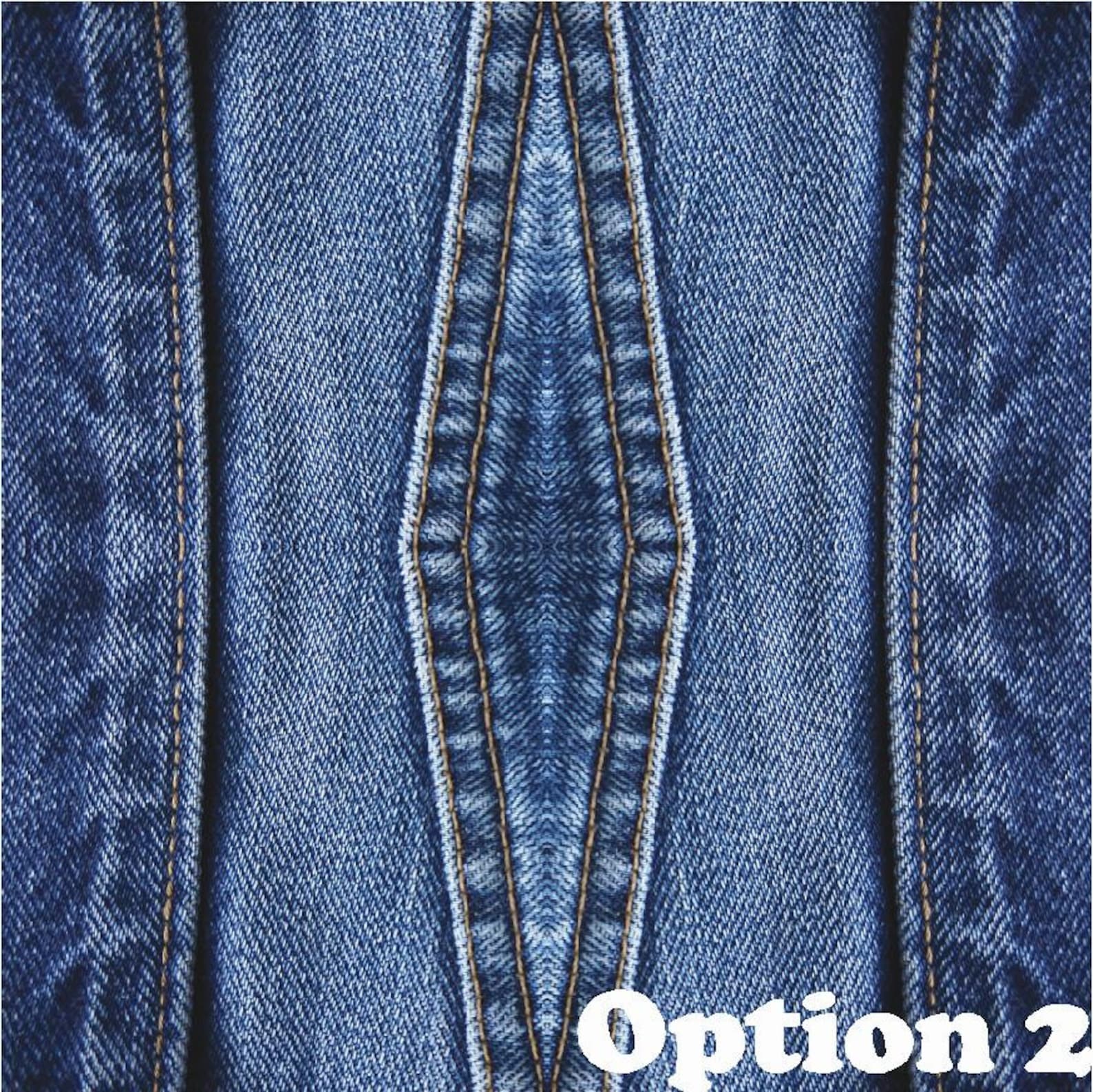 Blue Denim Heat Transfer Vinyl Blue Jean Pattern HTV Etsy