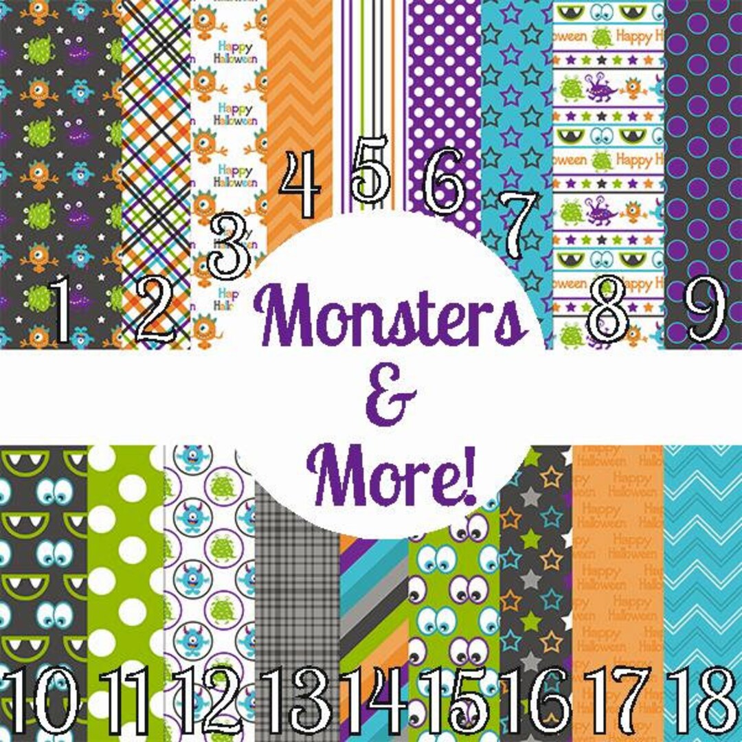 Pattern Vinyl, Patterned Vinyl, Halloween, Vinyl Sheets, Monster, Plaid ...