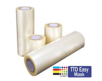 Siser TTD Easy Mask, Transfer Sheet, Use with Printed HTV, Use with Pattern HTV, Use with Patterned HTv, Tranfer Material, HTv