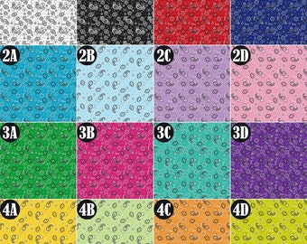 Bandana Heat Transfer Vinyl, Red, Pattern HTV, Paisley Patterned HTV, Siser Easyweed, Printed, Country, Cowboy, Cowgirl, HTv, Tshirt Vinyl