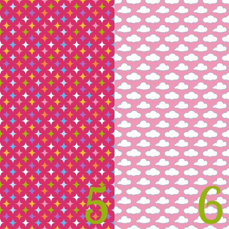 Unicorn Heat Transfer Vinyl Rainbow Pattern HTV, Unicorn HTV Sheets, Printed Heat Transfer Vinyl, Printed HTV Vinyl, Custom Print HTv image 5