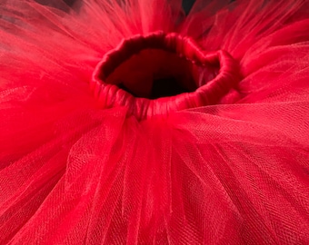 Red tutu, Christmas tutu, Valentine’s Day tutu, birthday tutu, newborn tutu, baby tutu, adult tutu