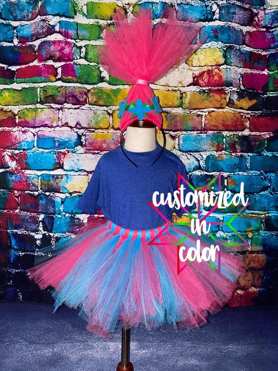 POPPY, Poppy Dress, Princess Poppy Tutu Dress, Birthday Tutu Dress