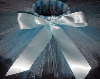 Tutu bleu, aqua et blanc - nouveau-né, nourrisson, bébé, filles, adulte - Costume d’Halloween