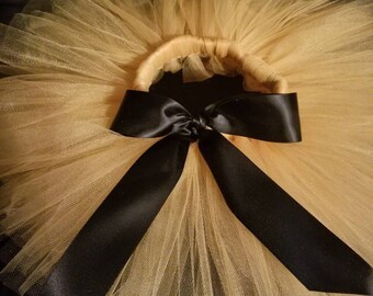 Tutu beige, tutu blanc, tutu de fille de fleur, tutu bébé, tutu adulte, première tenue d’anniversaire