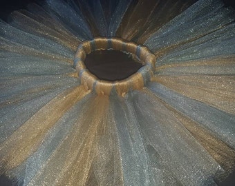 Tutu d’argent et d’or - nouveau-né, enfant en bas âge, bébé, enfant en bas âge, fille, adulte pour le thème d’anniversaire d’argent et d’or ou smash de gâteau