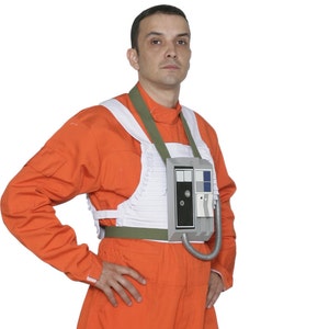  Disfraz de piloto de Star Wars at Driver, color gris, uniforme  (M) : Ropa, Zapatos y Joyería