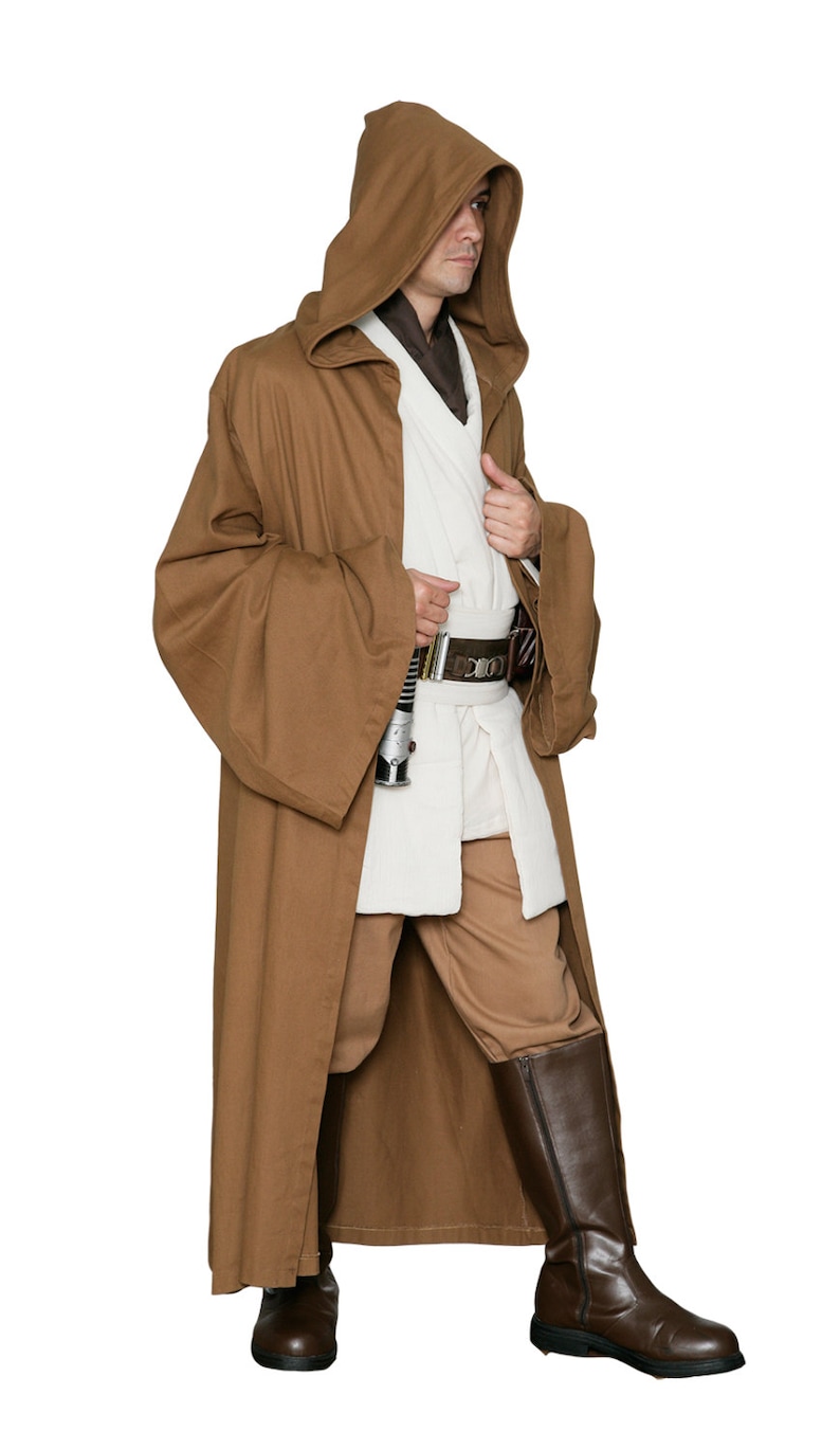 Star Wars Jedi Robe ONLY Light Brown Replica Star Wars Etsy