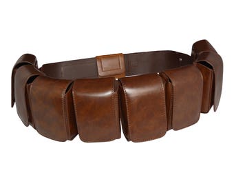 BOBA FETT Ammo BELT - Replica Design Belt and Eight Pouches - Perfect for your Star Wars Costume