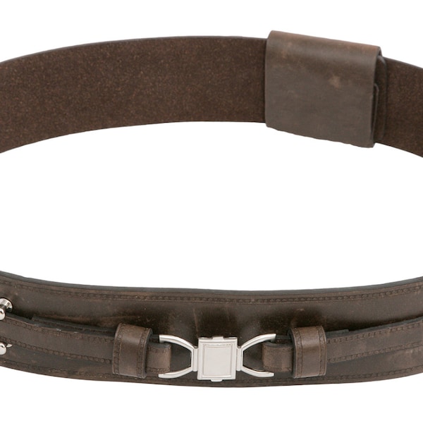 Star Wars Obi-Wan Kenobi Ceinture réplique en cuir marron Jedi