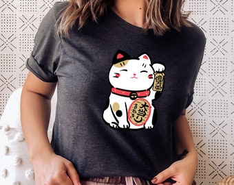 Lucky Cat, Unisex t-shirt