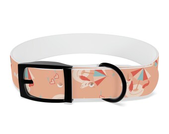 SplashGuard Waterproof Dog Collar - Unicorn Pool Float, Stylish, Durable, and Odor Resistant