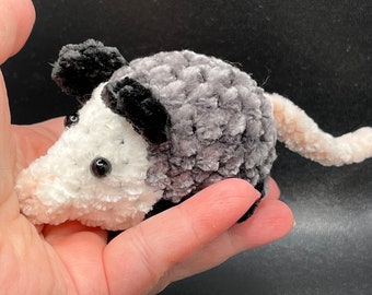 Mini possum / opossum plush ready to ship