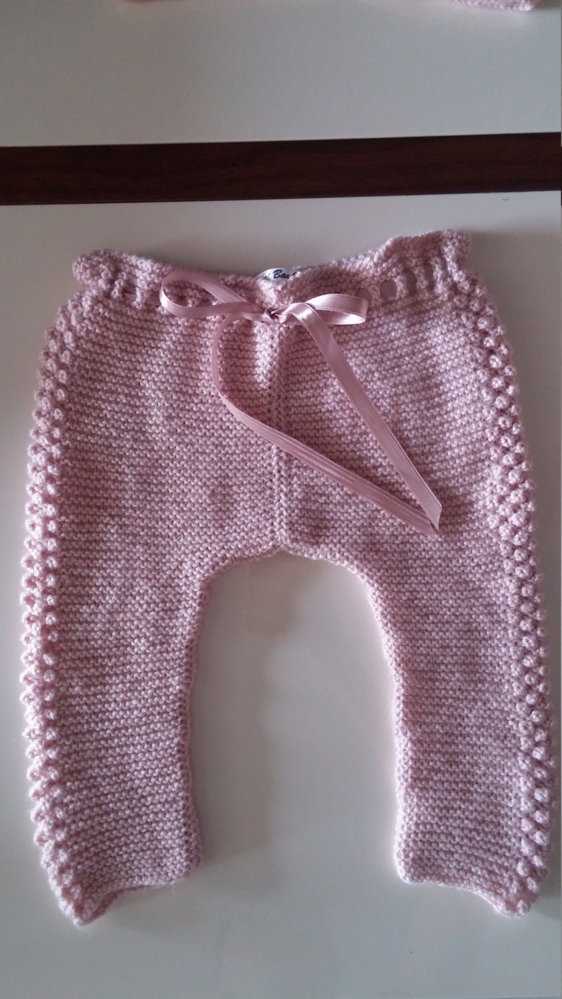 Tights pants knitting newborn baby coming home outfit Etsy