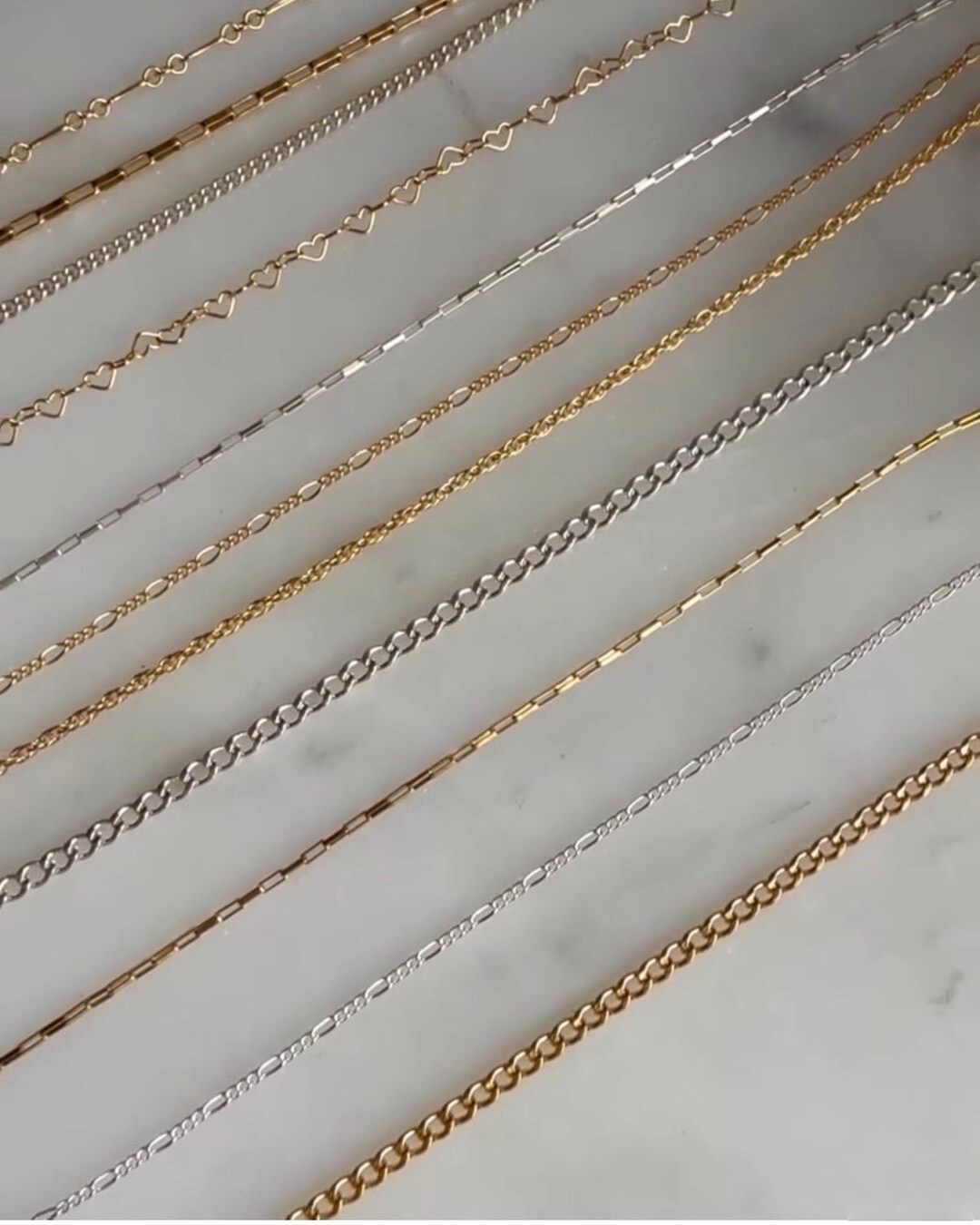 Simple Chain Necklace - Etsy