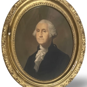 E.C. Middleton George & Martha Washington Chromolithographic Portraits
