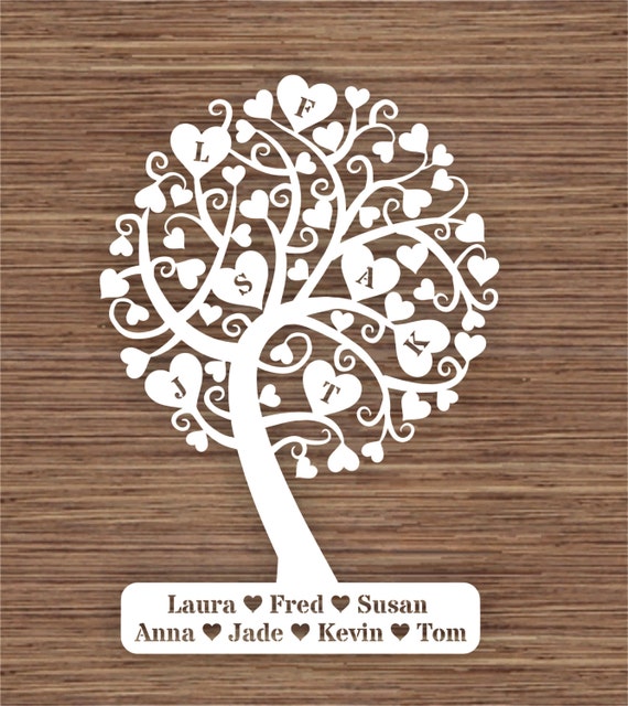 Free Free 237 Heart Family Tree Svg SVG PNG EPS DXF File
