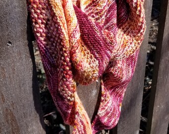 Bold Asymmetric Scarf: Lightweight Versatile Design