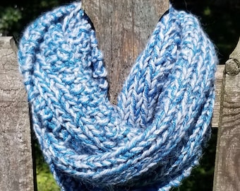 Shades of Blue Infinity Scarf