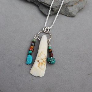 Horse tooth necklace cheap