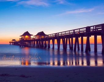 Naples Florida, Photography Print, Naples Pier