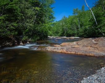 Swift River in Maine Photography Print