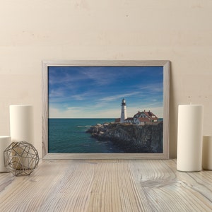 Maine Lighthouse Photography Print