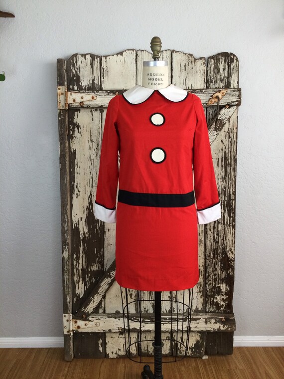 True Vintage 1960s Annie Costume Child Size Large Women Size XS Etsy
