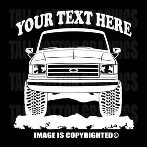 1992-1996 4x4 decalques para Ford F-series F250 F350 Caminhão Bronco-vinylmark 1992-1996 4x4 decalques para Ford F-series F250 F350 Caminhão Bronco-vinylmark
