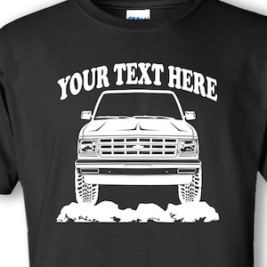 CHEVROLET - CHEVY  S10 Mid size Truck - Mid 1980s -  Off Road - Personalized Cotton T-shirt - #TOR063