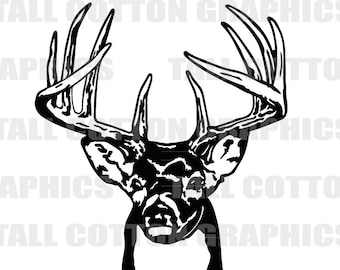 DEER 10 Point Buck Vinyl Decal Sticker Decor WL022 - Etsy