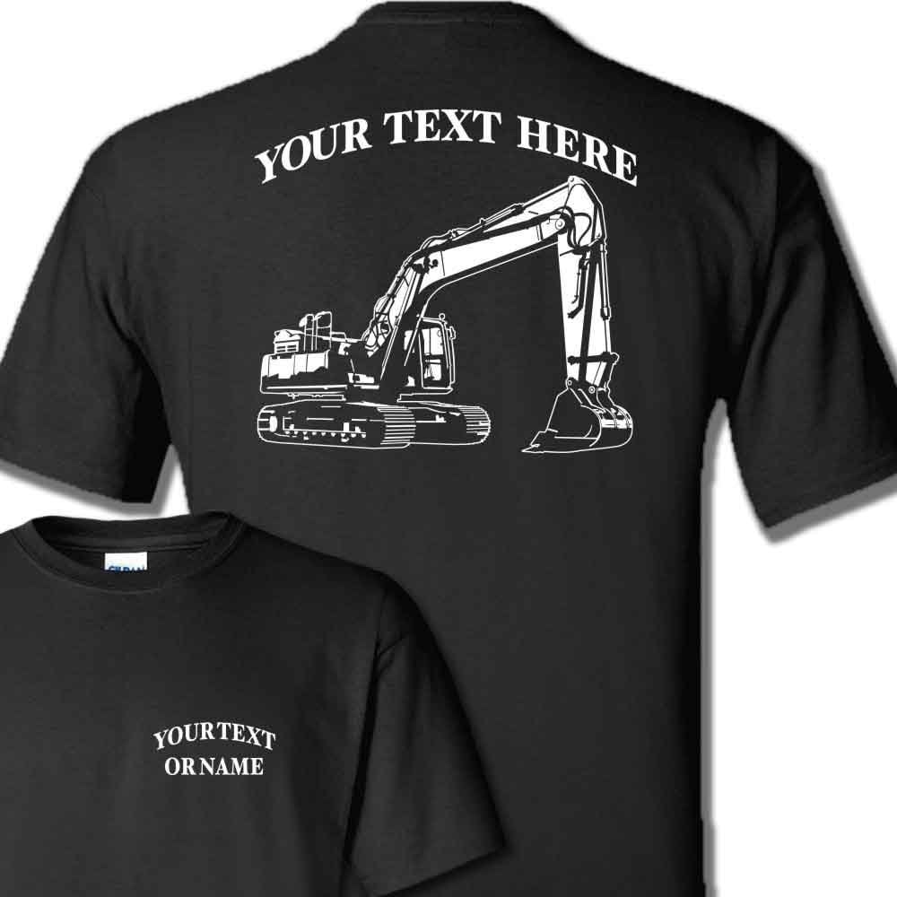 Excavator Machine T-Shirt Excavator Machine T-Shirt