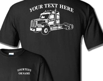 Western Star 49X Sleeper Semi Truck Custom T-Shirt