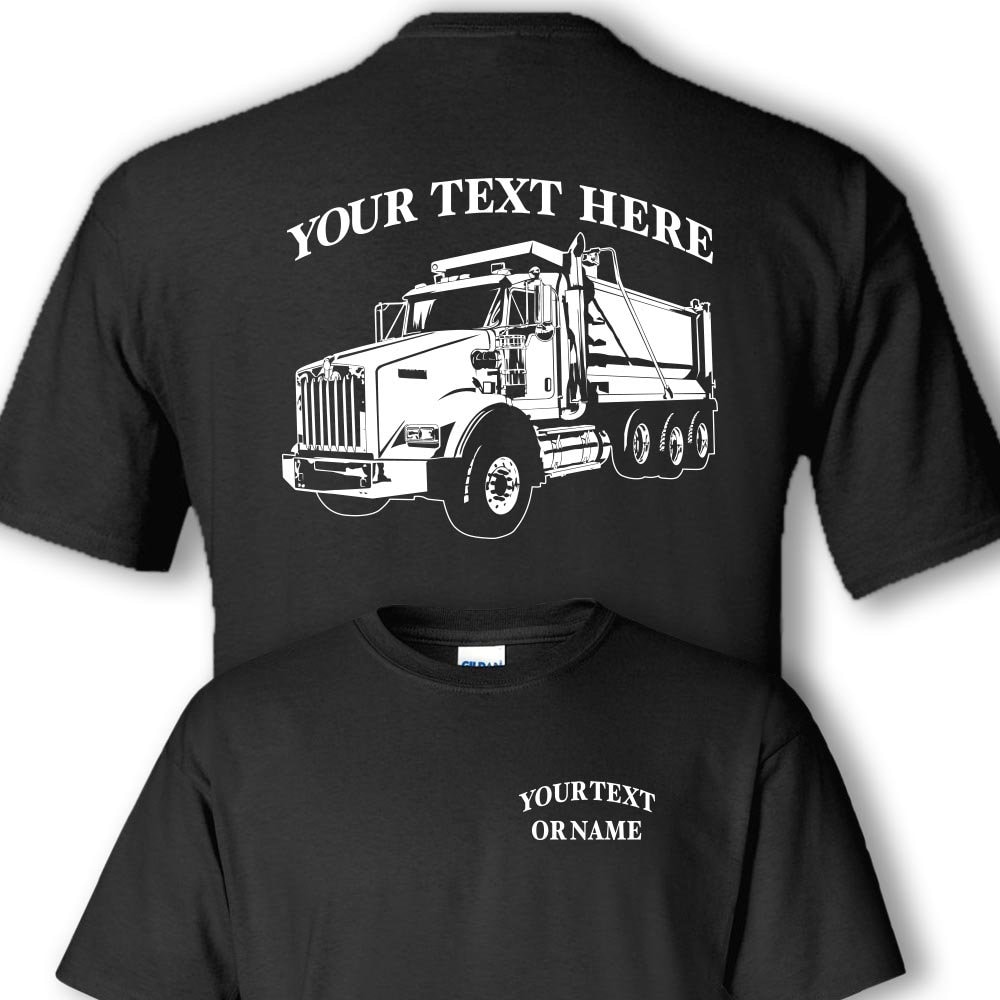 KENWORTH 3 Axle Commercial Dump Truck Rig - Personalized