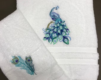 Peacock Towel Half/Full set