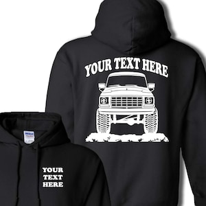 FORD BRONCO F150 F250 1978 Truck  Offroad 4x4  Personalized Pullover Hoodie! 50/50 cotton/polyester  - #HOR004